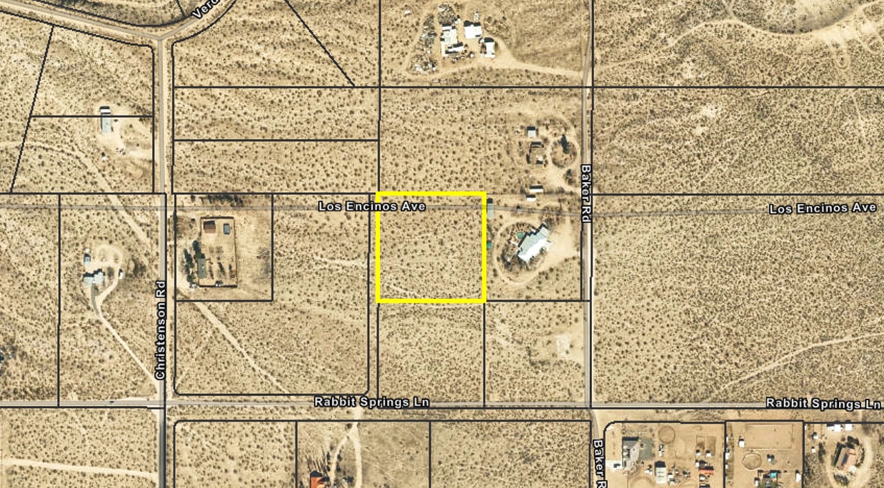Vicinity of NWC Rabbit Springs Ln and Baker Rd